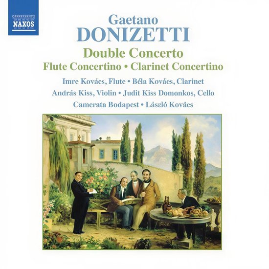 Camerata Budapest, László Kovács - Donizetti: Double Concertos (CD)