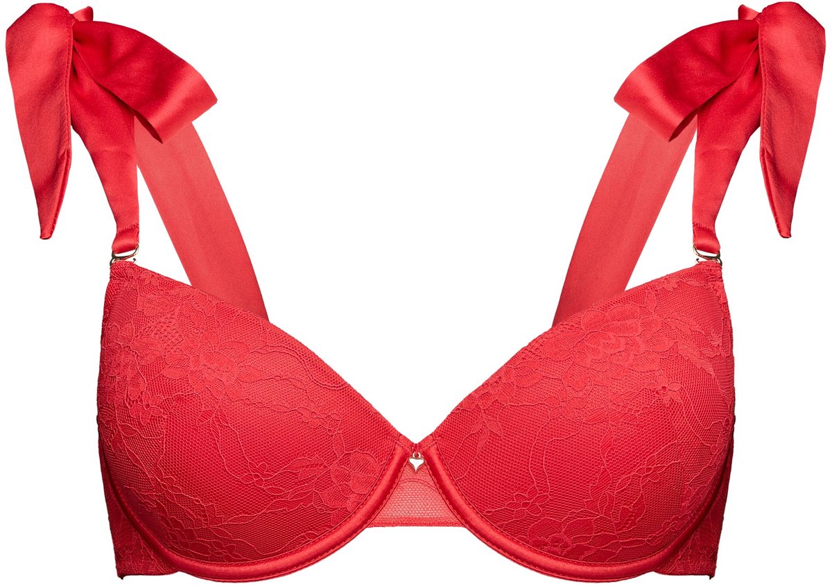 Esotiq Cest - Push-upbeha - Rood - 80D - Kant