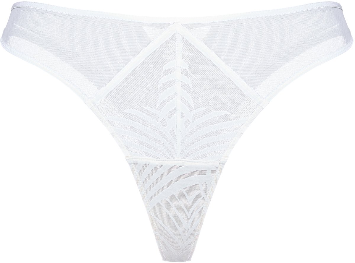Esotiq Nacre - Damesstring - Crèmekleur - Maat L
