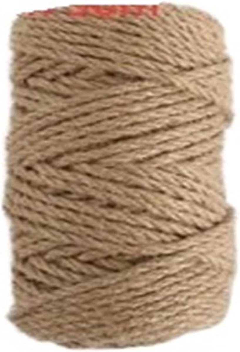 1 pakket - Sisal touw voor katten - Kattenklimtouw - Voor kattenmeubels en DIY decoratie - 6 mm, 50 meter