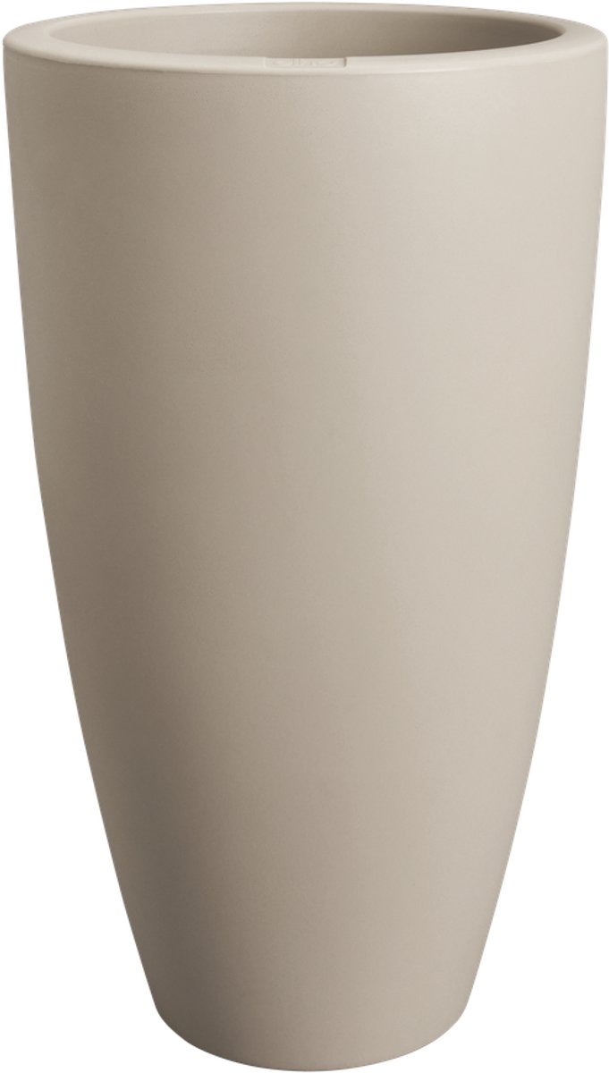 Elho June Round High 40 - Pot résistant aux UV et à la décoloration