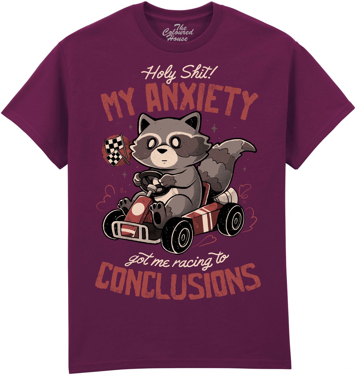 Racing To Conclusions The Coloured House T-shirt L