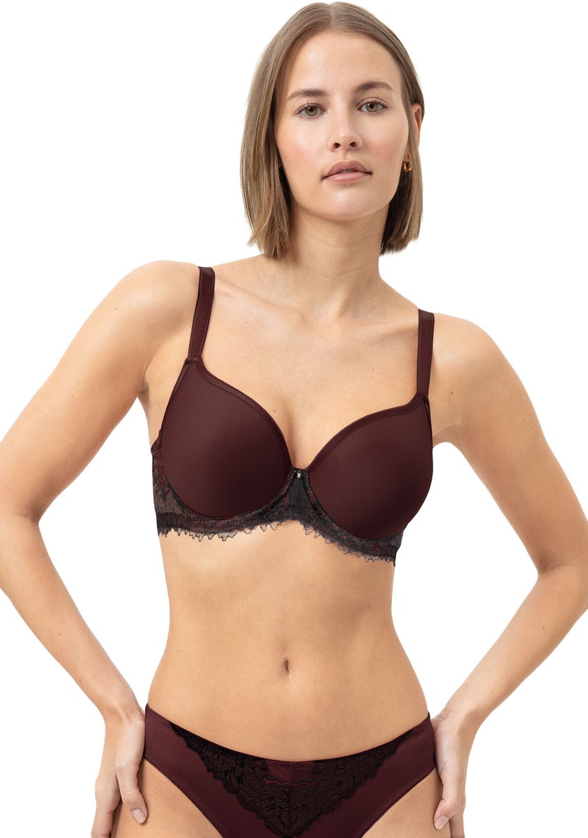 Mey Damen Spacer-Beha | Full Cup Serie Luxurious Hot Maroon