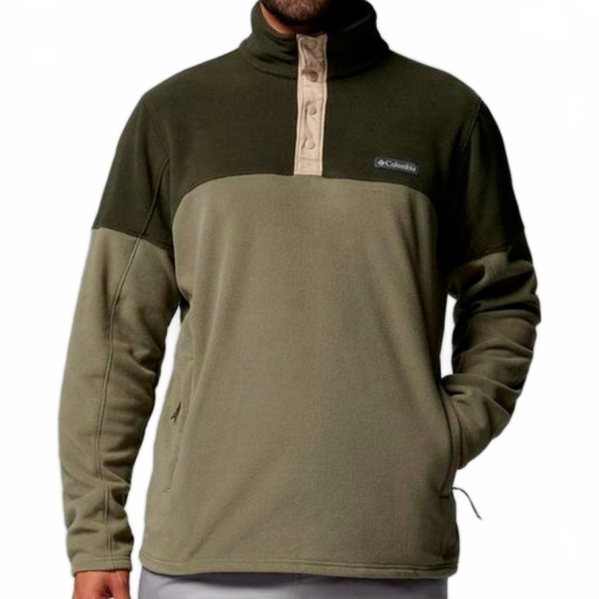 Columbia Basin Trail™ Ii Fleece Met Halve Rits Groen L Man
