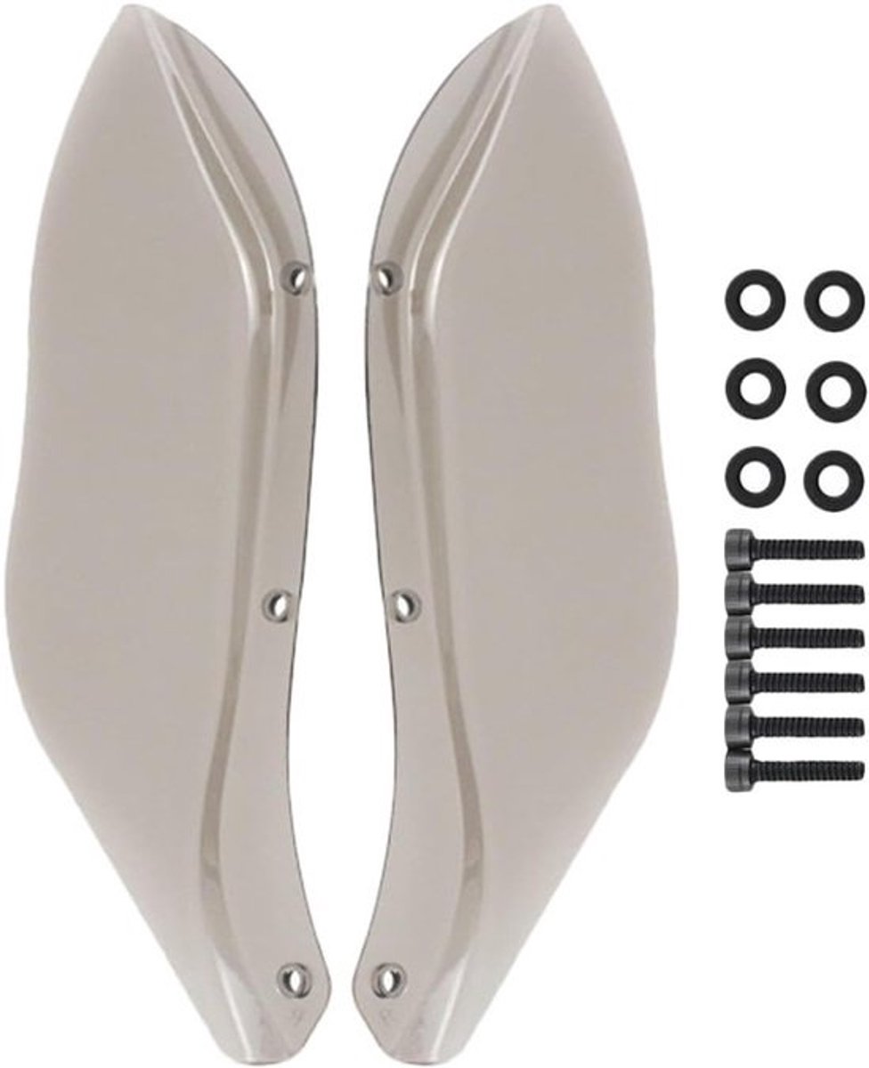 1 Paar Fairing Winddeflectoren voor Ha-rle-y Street Glide en Electra Glide - Verhoog Comfort en Verminder Windruis, Getint
