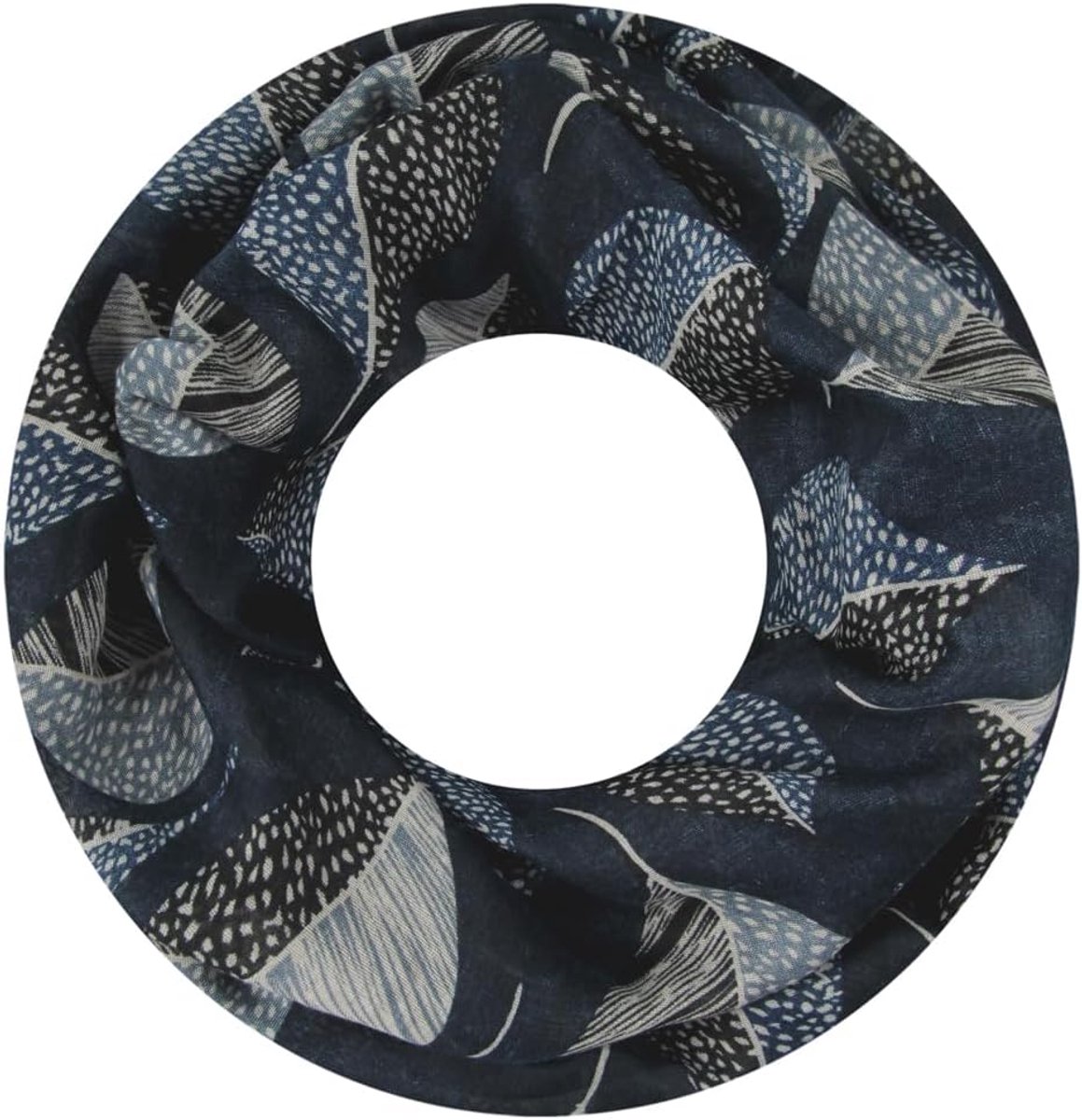 Loopsjaal voor dames, colsjaal, halsdoek (880023)