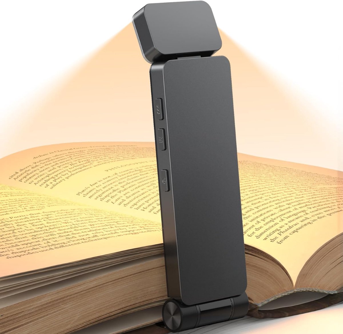 ZRNS® Leeslamp Slaapkamer - Nachtlampje Dimbaar - Boekenklem - 3 KLeuren - Dimbaar - USB-c
