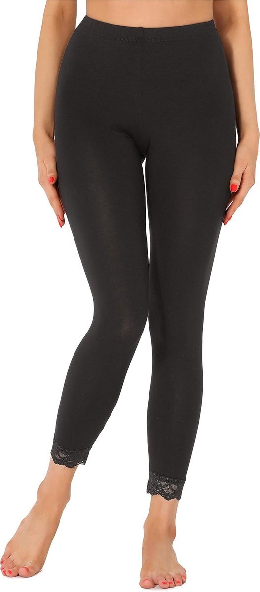 Style Dames 7/8 Legging met Kant MS10-342