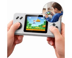 Retro Game Console – Handheld Spelcomputer voor kinderen – Gameboy – Reisspeelgoed – Oplaadbare Batterij – 266 Games