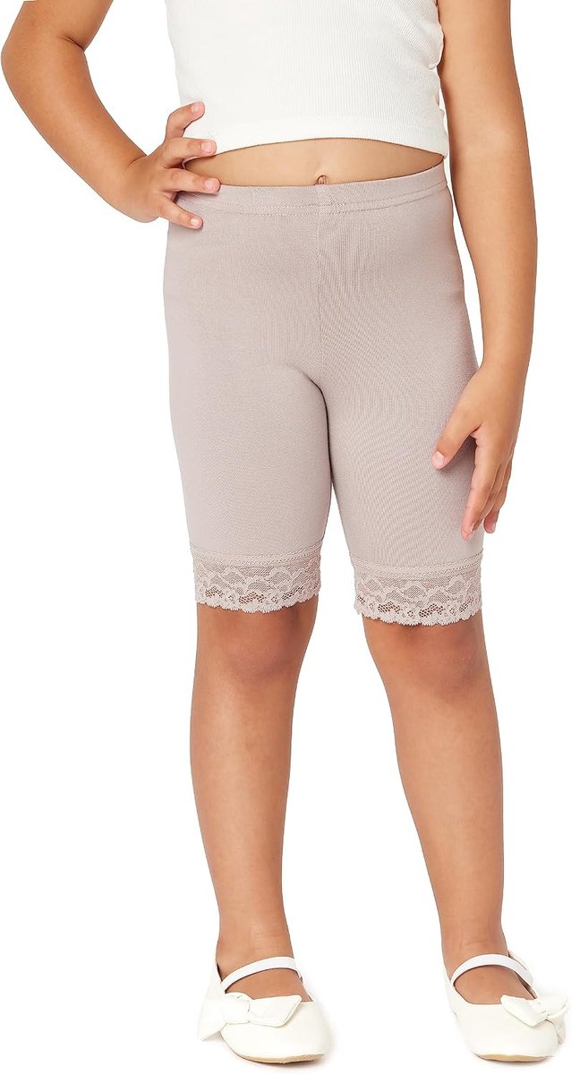 Leggings met Kant Meisjes Legging van Viscose MS10-434