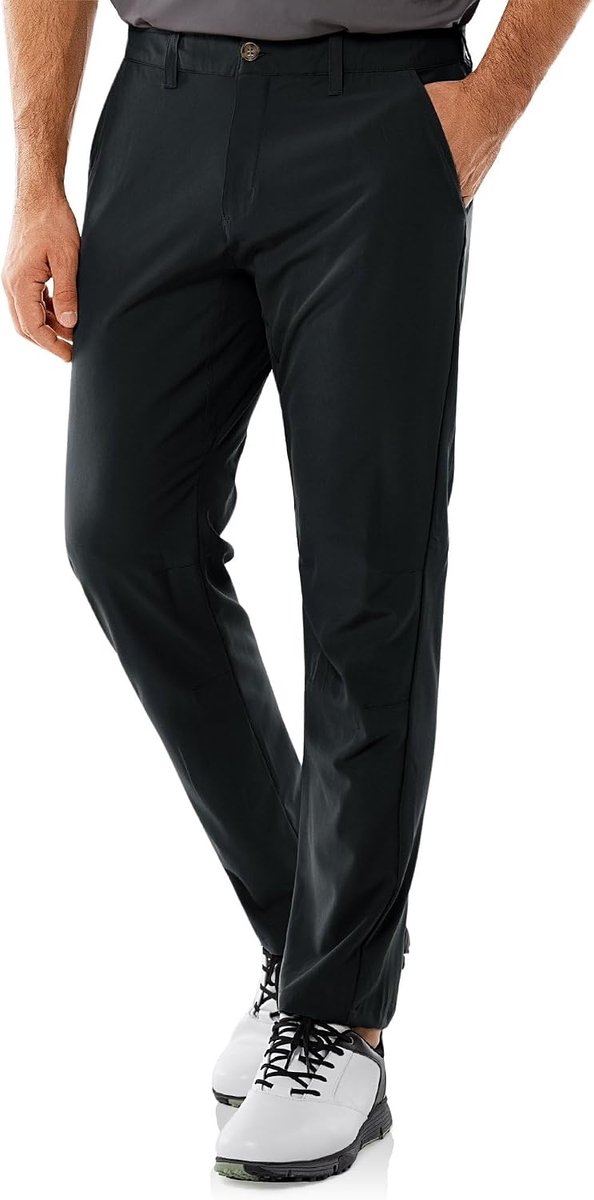 33,000ft Golfbroek voor heren, ademende stretchbroek voor mannen, sneldrogende stretch, lange golfbroek