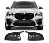 Spiegelkappen Geschikt voor BMW X3 X4 X5 X7 G01 G02 G05 G07 – Carbon Look