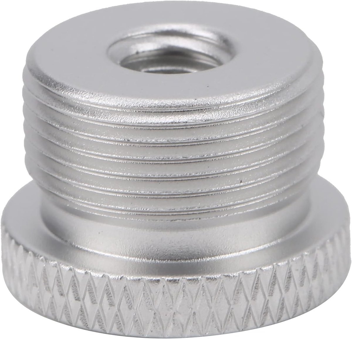 Universeel 1/4 Inch Vrouwelijk Naar 5/8 Inch Mannelijk Schroefdraadadapter Aluminium Microfoonstandaard Schroefadapter voor Statieven Cameramonitors(Splinter)