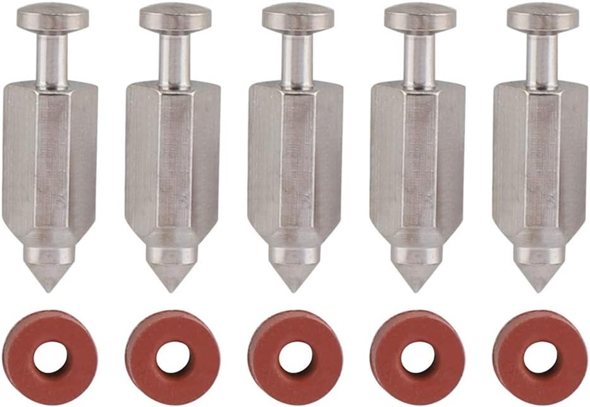5 stuks carburateur carb naald zitafdichting reparatie vervangende kit voor 398188