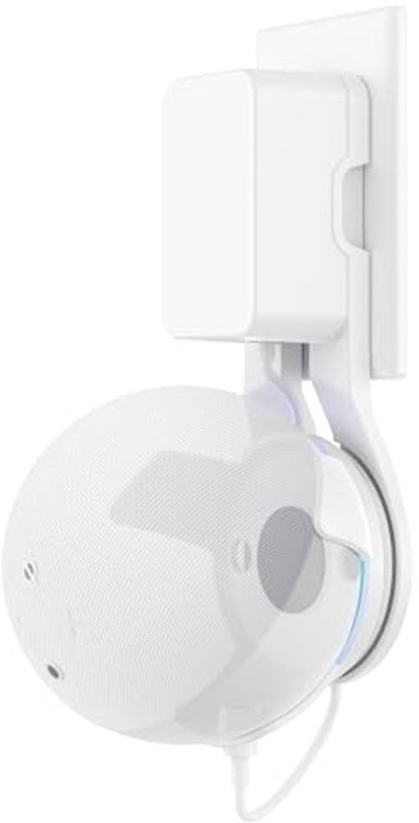Wandhouder voor Stroomstekkers - D 5. Gen - Wit