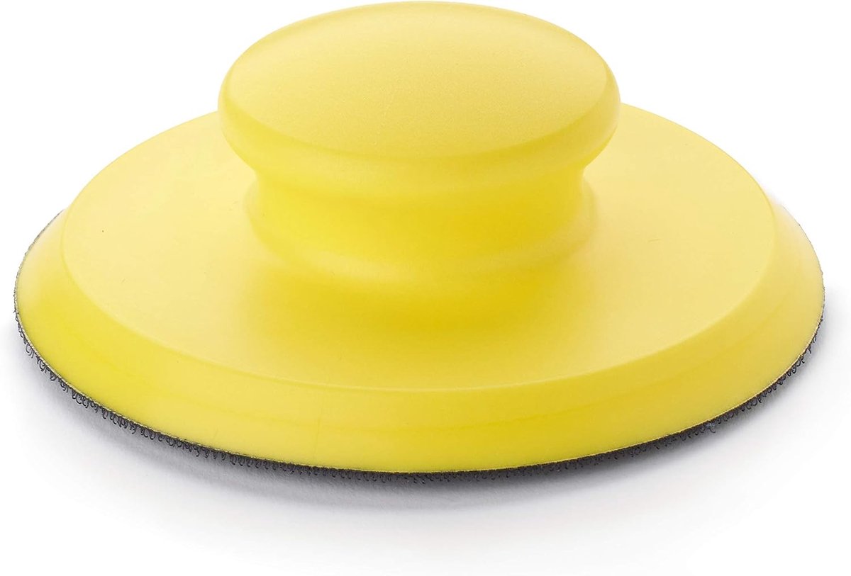 Klittenbandsluiting, rond, schuurpad voor schuurpapier, 125 mm, klittenband, geschikt voor schuurwerkzaamheden met schuurschijven, 125 klittenband