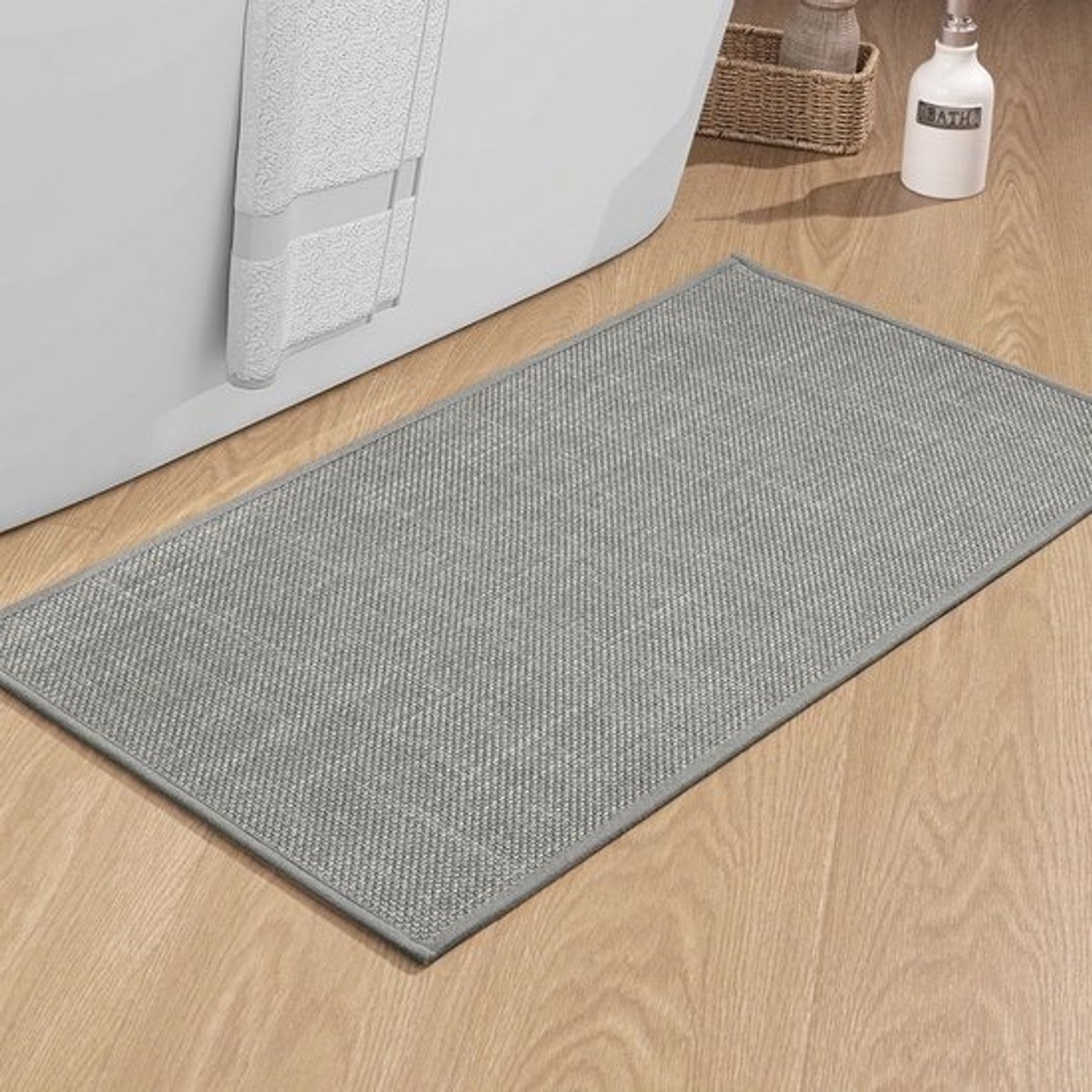 Antislip Badkamertapijt - 43 x 81 cm, Wasbaar en Sneldrogend