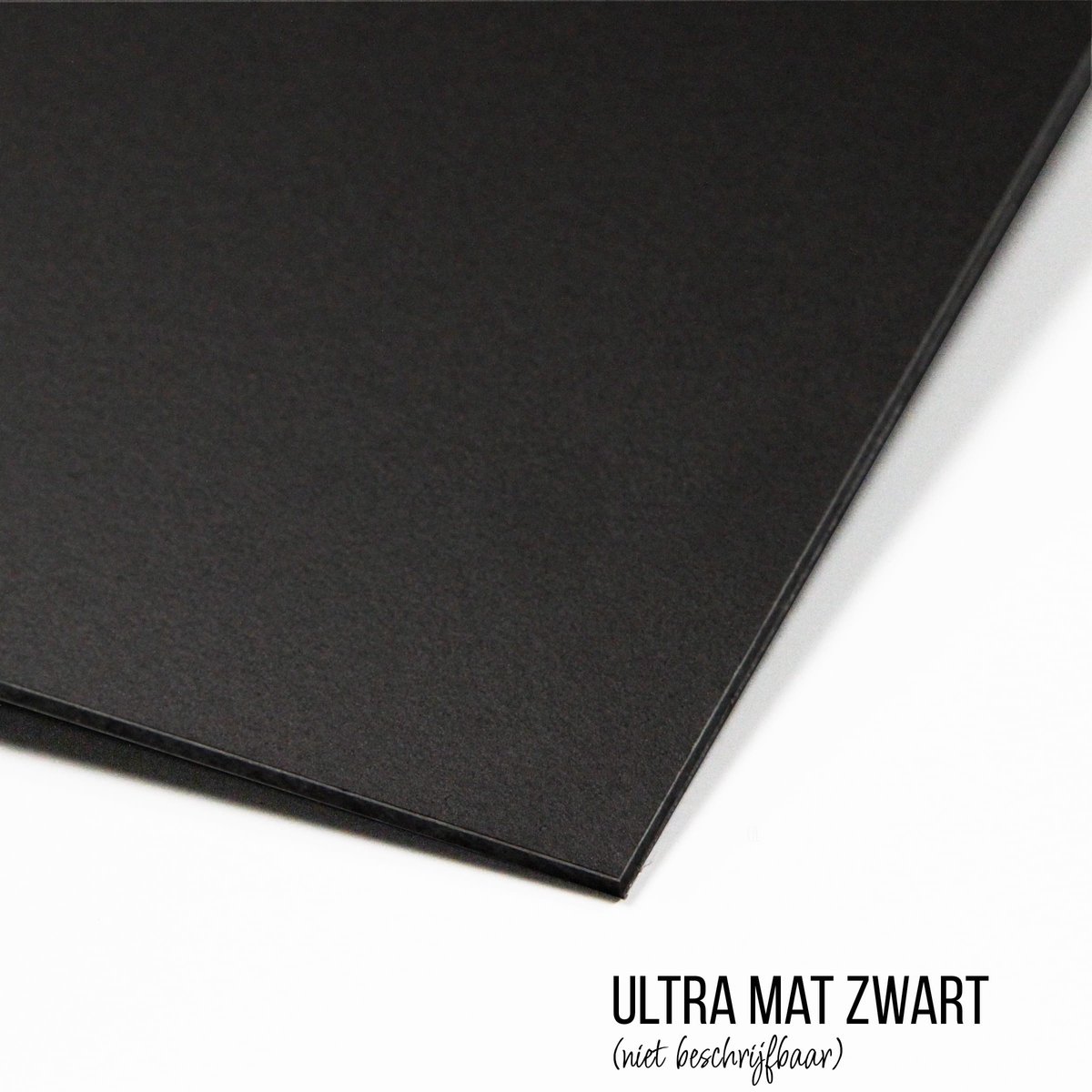 Design Magneetbord - Mat Zwart Soft - 60x100cm - Kamer26