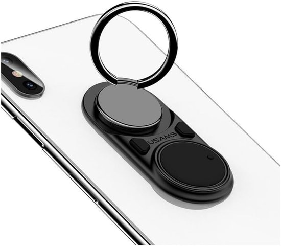 Ring to Eliminate Anxiety Explodes the Plastic Bubbles with your Push Button and Rotates the Wheel voor Xiaomi Redmi 10 Prime (2022) - Black — afbeelding 4