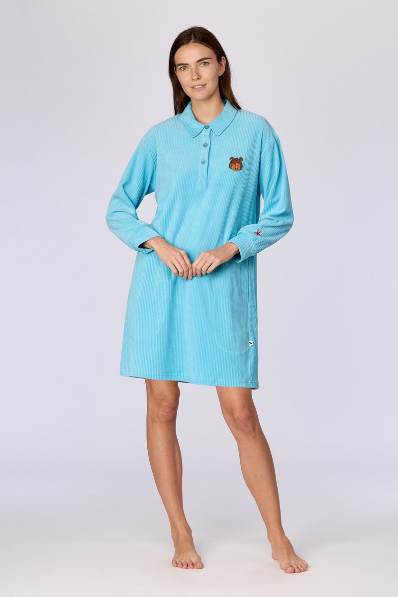 Woody Slaapkleedje blauw