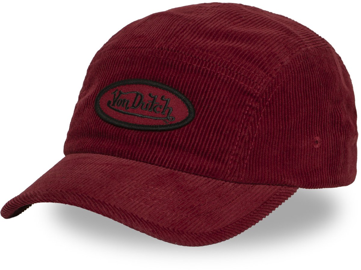 Men's 5-panel corduroy cap Velours04 Vondutch