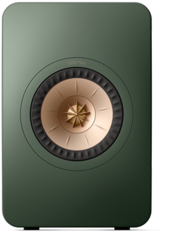 KEF LS50 Meta Passieve Boekenplank speaker - Moss Green (per paar) — afbeelding 3