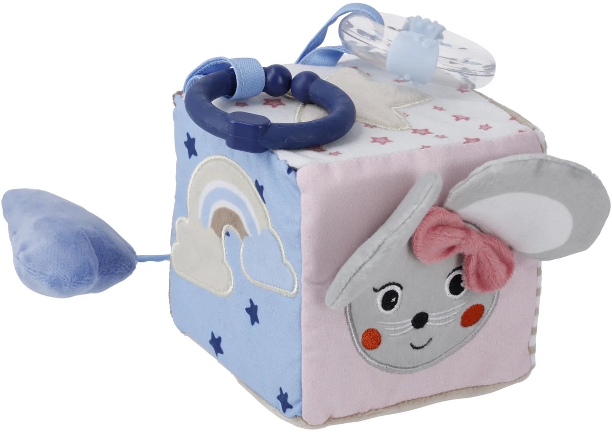 Lupilu Baby Activiteiten Kubus/ Geschikt vanaf 0 Jaar / Pluche speelgoed