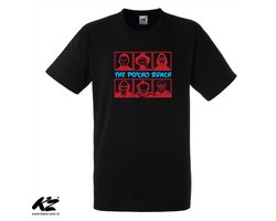 Psycho Bunch - Unisex T-Shirt - XL - Zwart