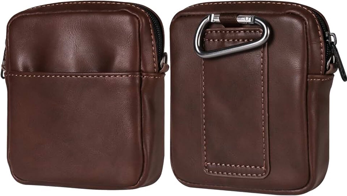 Compatibel met Samsung Galaxy Z Flip 6/5/4/3/2/5G, heuptas voor heren, compatibel met Huawei P50 tas/Pocket S/Motorola Razr 5G/Razr 50/Razr 50 Ultra