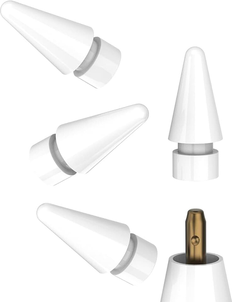 Pencil (4 Pack), Adapter voor iPad 1e generatie, Pen 2e generatie, touchscreen, MFI-gecertificeerd, voor Apple voor iPhone, accessoires