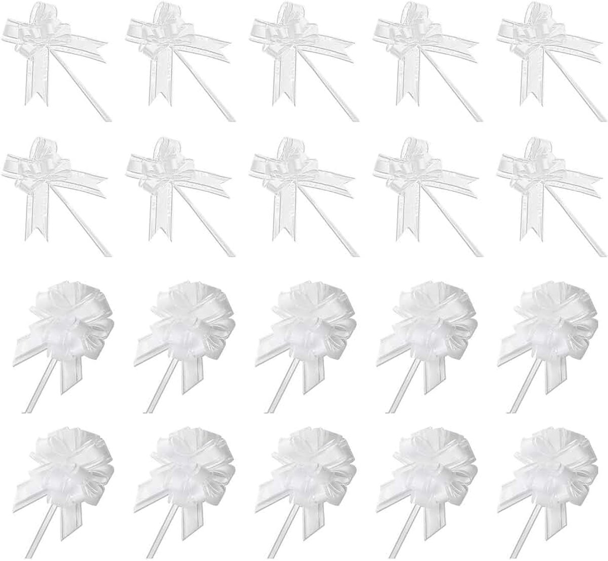 10 linten, 10 ballen, bruiloftsauto's, linten voor geschenkverpakkingen, strikken voor geschenkmanden, decoratieve linten voor bruiloftszaal
