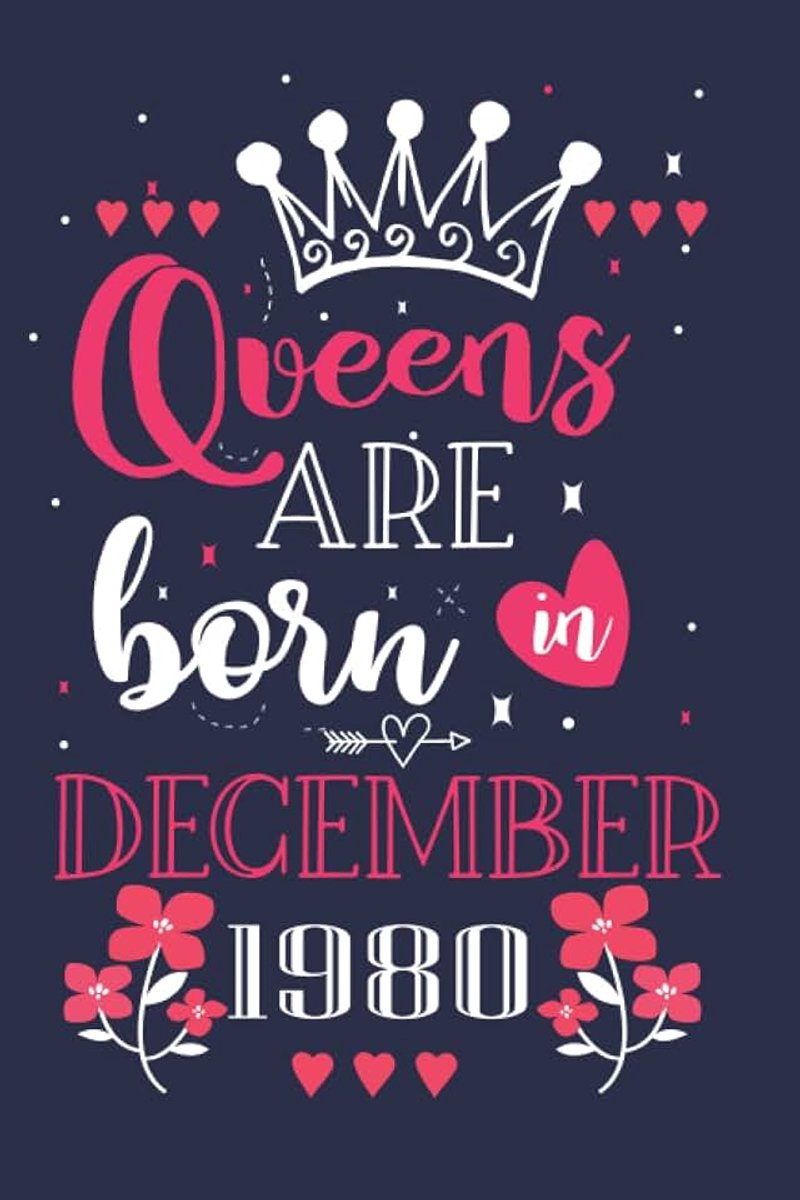 Born in December 1980: 43 rd December birthday gifts for women | Motivational quotes | Happy Birthday | December Birthdays| personalized birthday book| personalized birthday gifts for Lovers