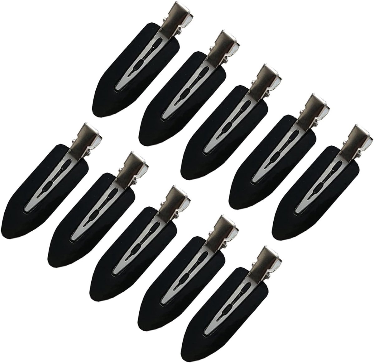 10 stuks zonder gebogen haarklip - Make-up zonder vouwen haarklip, haarklip, zonder vouwen haarklip, geschikt voor meisjes kapsels en kapsels