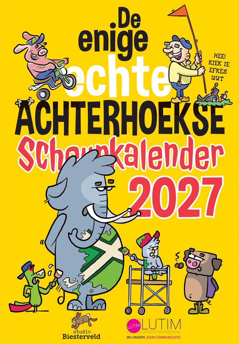 De enige echte Achterhoekse Scheurkalender 2027