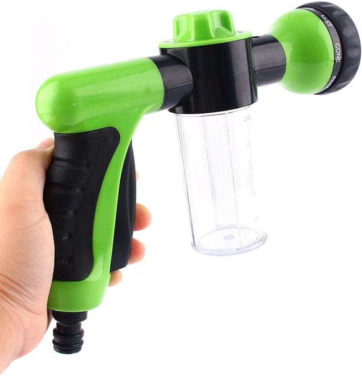 Multifunctionele Tuinsproeier met 8 Watercartridges voor Auto- en Tuinreiniging, Efficiënte Waterdispenser en Sproeikop