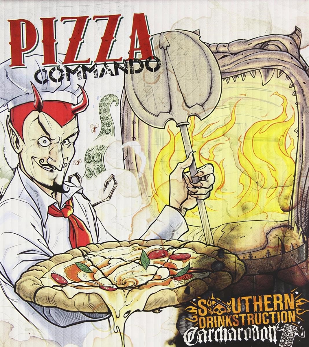 Southern Drinkstruction & Carcharodon - Pizza Commando (CD)