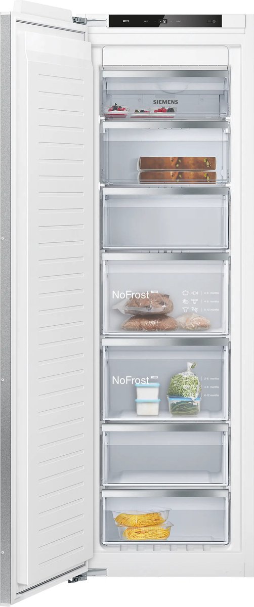 Siemens GI81NACD0 - iQ500 - Inbouw Vriezer - 212 Liter - noFrost - Vlakscharnier met softClose