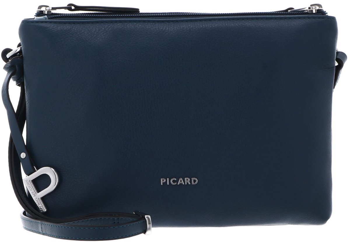 PICARD schoudertas Really Hand Bag Deep Ocean petrol