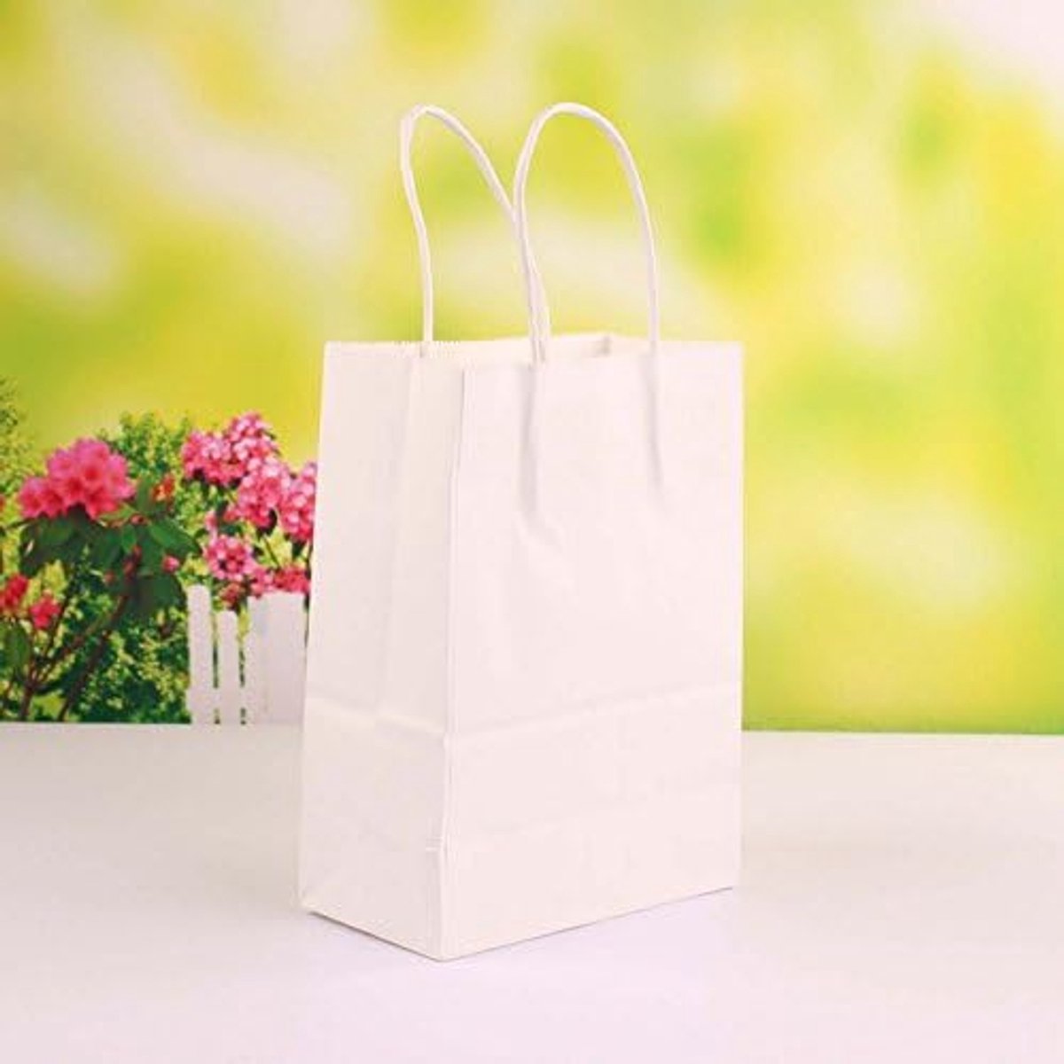 Natuurlijke kleuren, 50 stuks, grootte middel: 27 x 21 x 11 cm. Bianco