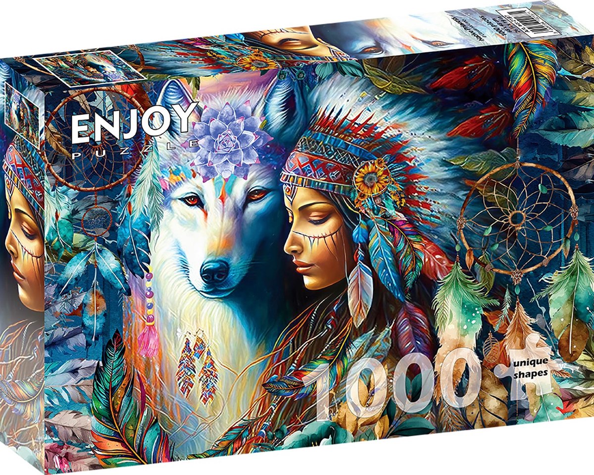 Native Princess Puzzel 1000 Stukjes