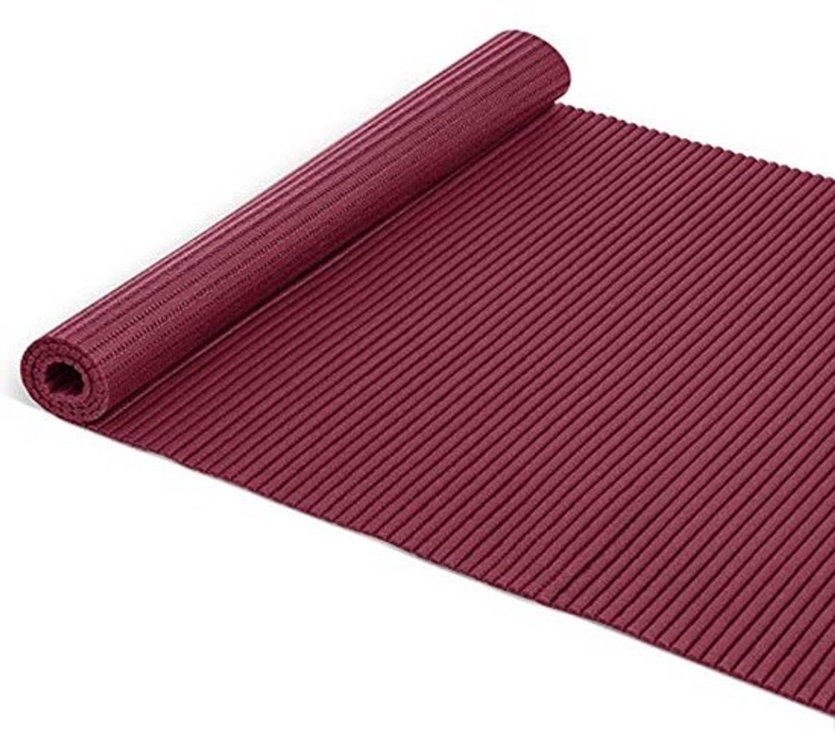 Zachte Schuimmat Antislip Badmat - Badkamerloper Rood/Bordo 65x120 cm