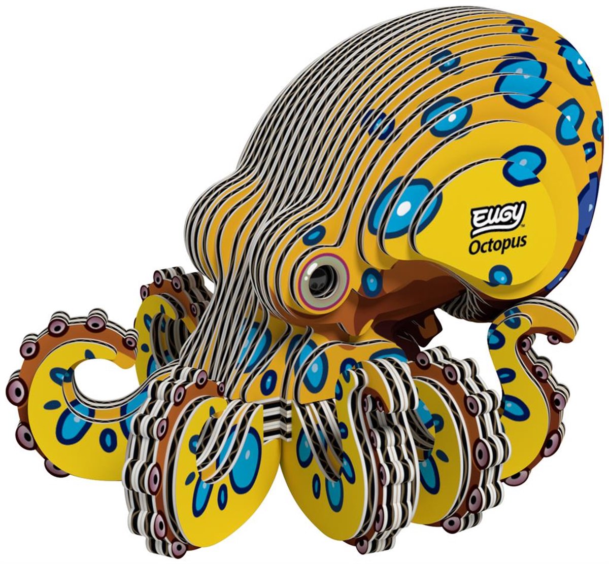 EUGY EUGY 3D Puzzel - Octopus.