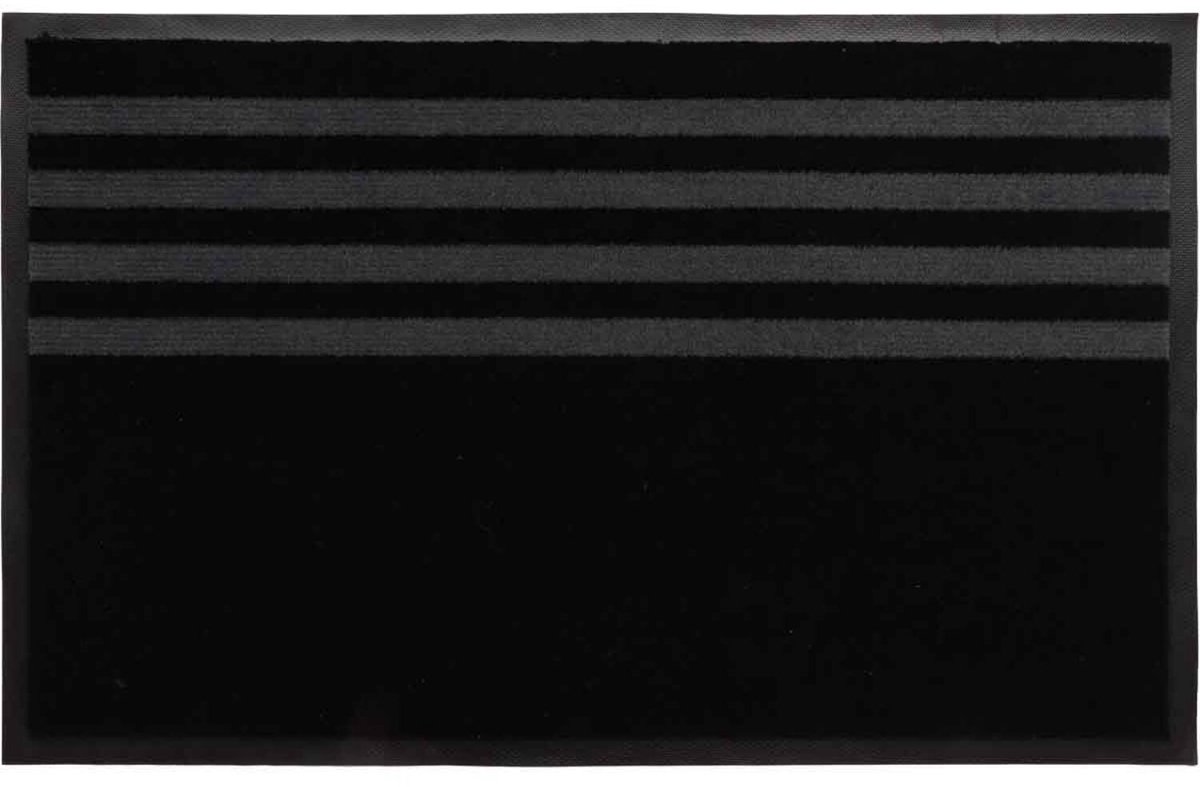 Luance Deurmat Memphis - polypropyleen - zwart - 50 x 80 cm - deurmat binnen
