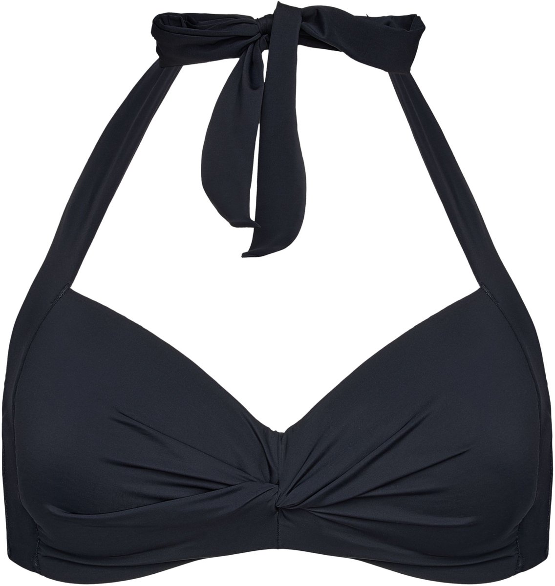 ESOTIQ Base - Bandeau bikinibovenstuk - Zwart - Zonder beugels - Uitneembare push-upvulling