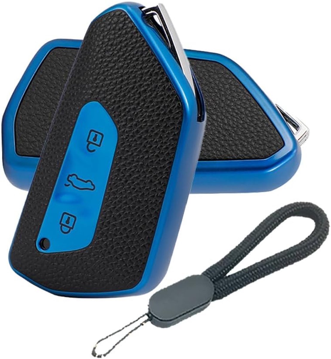 Autosleutelhoes - Sleutelcover - Blauw