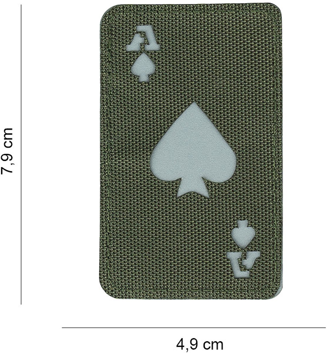 Laser Cut Embleem stof ACE #5027