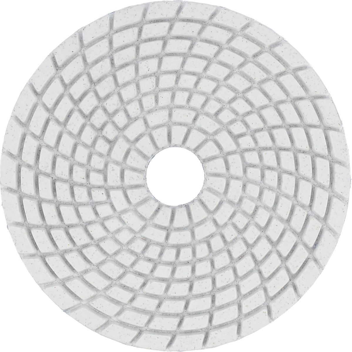 Diamant Polijstschijf 100 mm - Korrel 50 - Klitband / Klittenband - Droog & Nat Gebruik - Voor Keramiek & Natuursteen