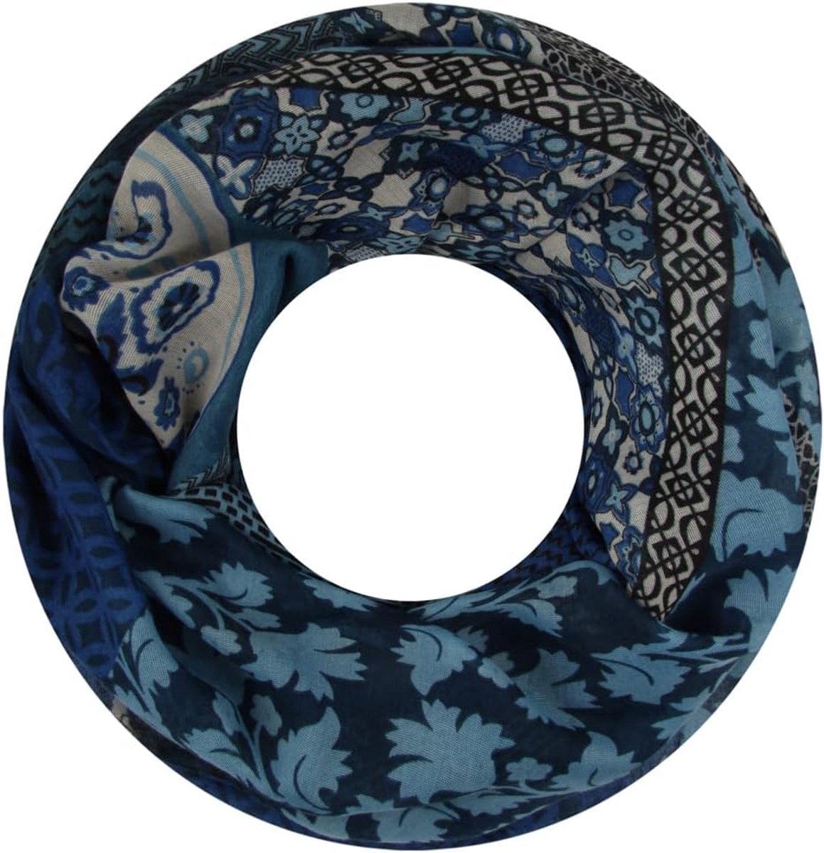 Loopsjaal voor dames, colsjaal, halsdoek (880023)
