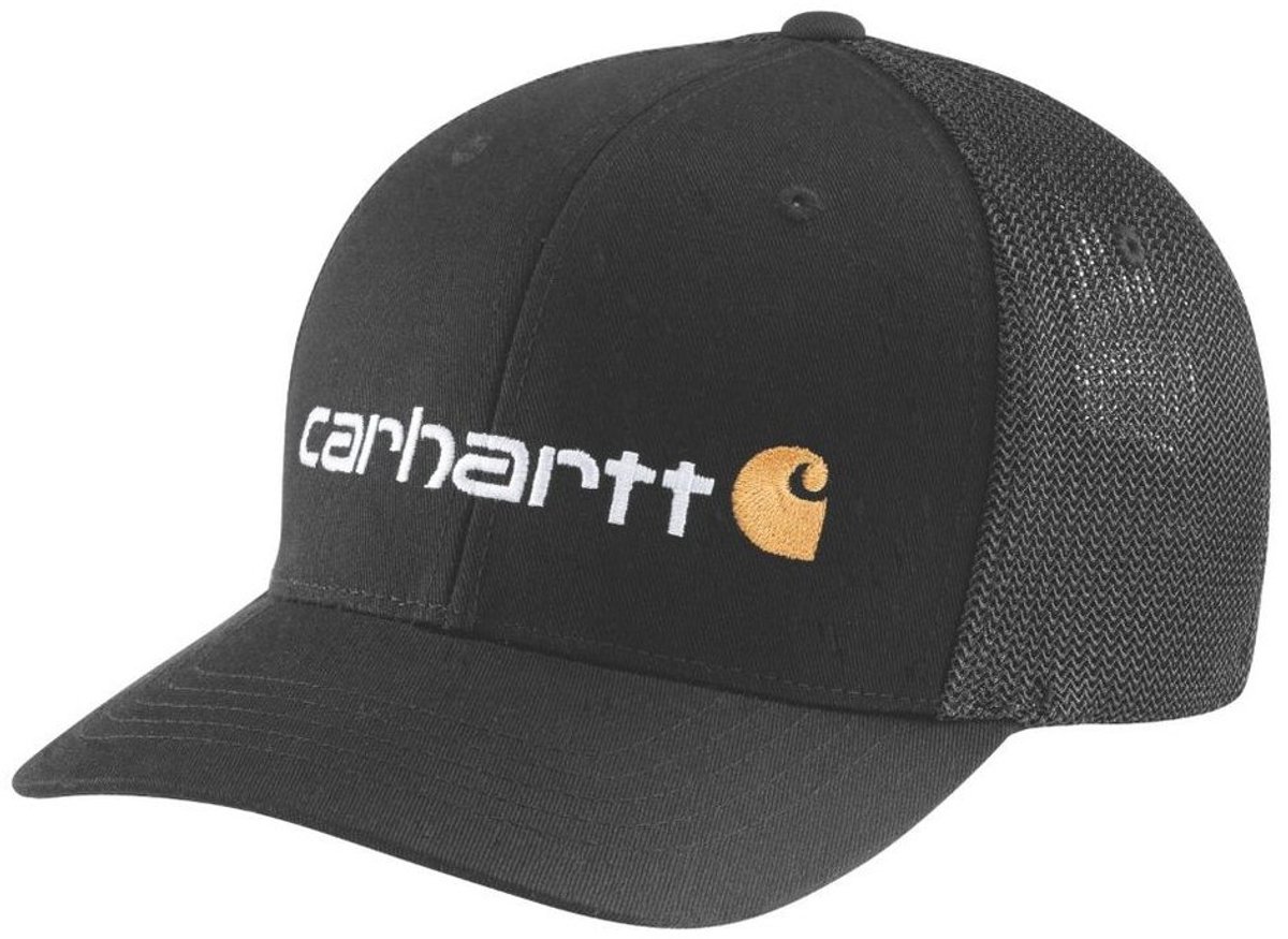 Carhartt Rugged Flex™ Oakland pet met logo - Zwart M/L