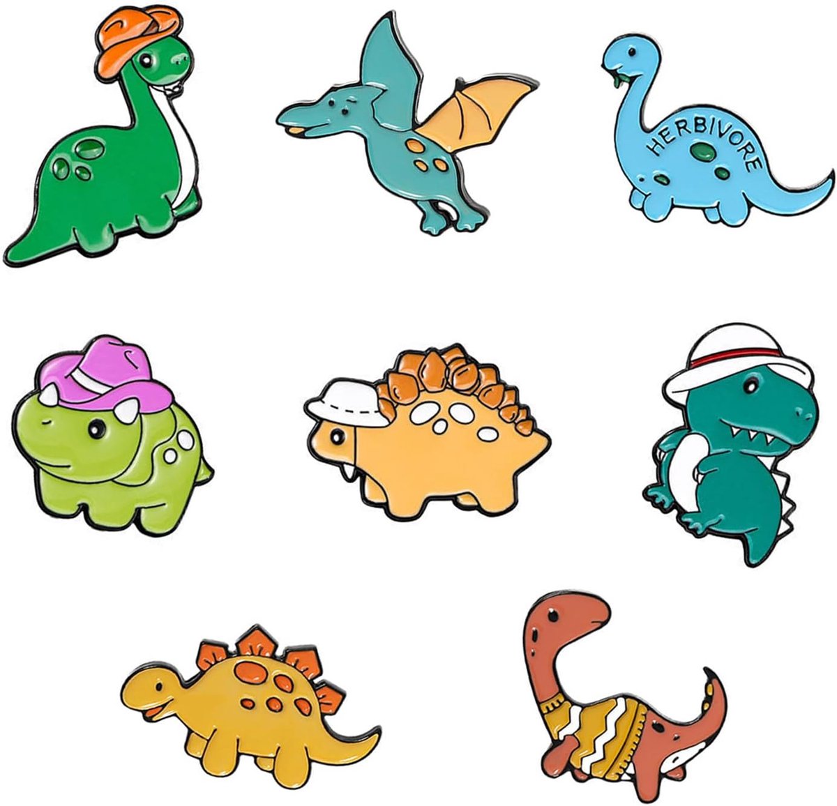 Broches, schattige kinderbroches, metalen en geschenkbroches, decoratieve broches